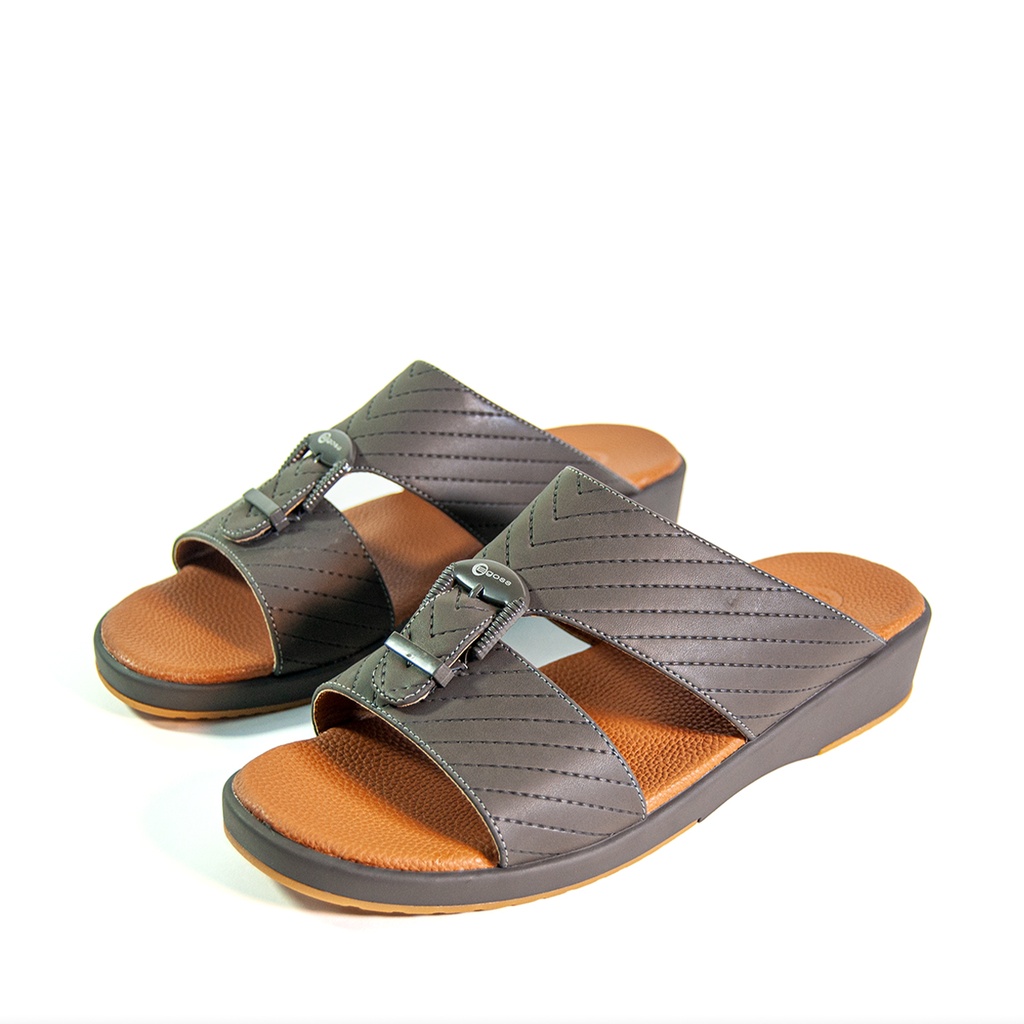 Men'S Textured Arabic Sandal (6733-1)