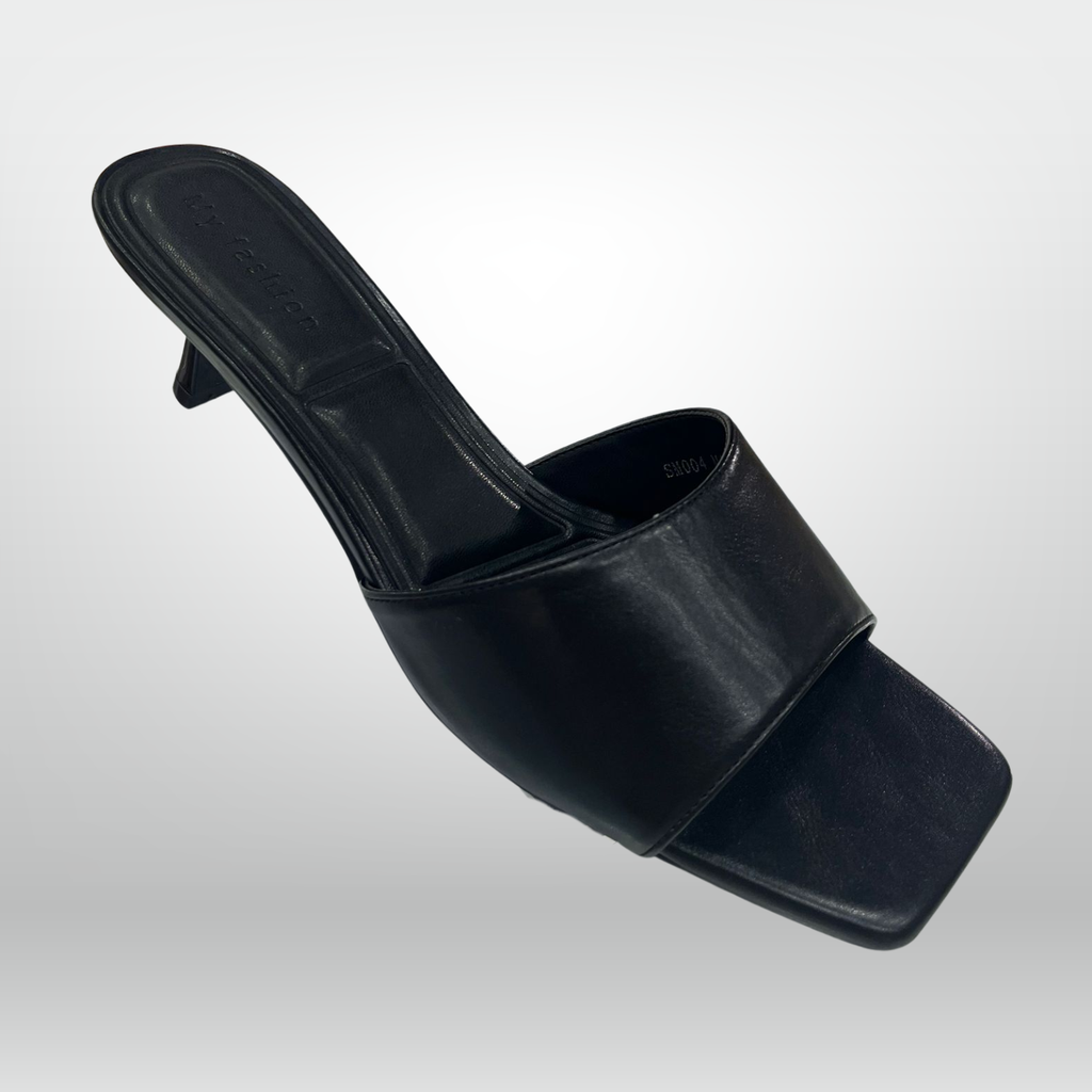Square-Toe Mules 