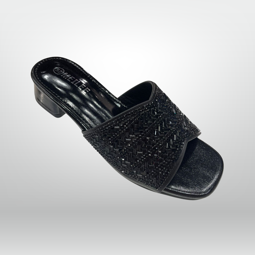 Sparkle Princess Block Heel