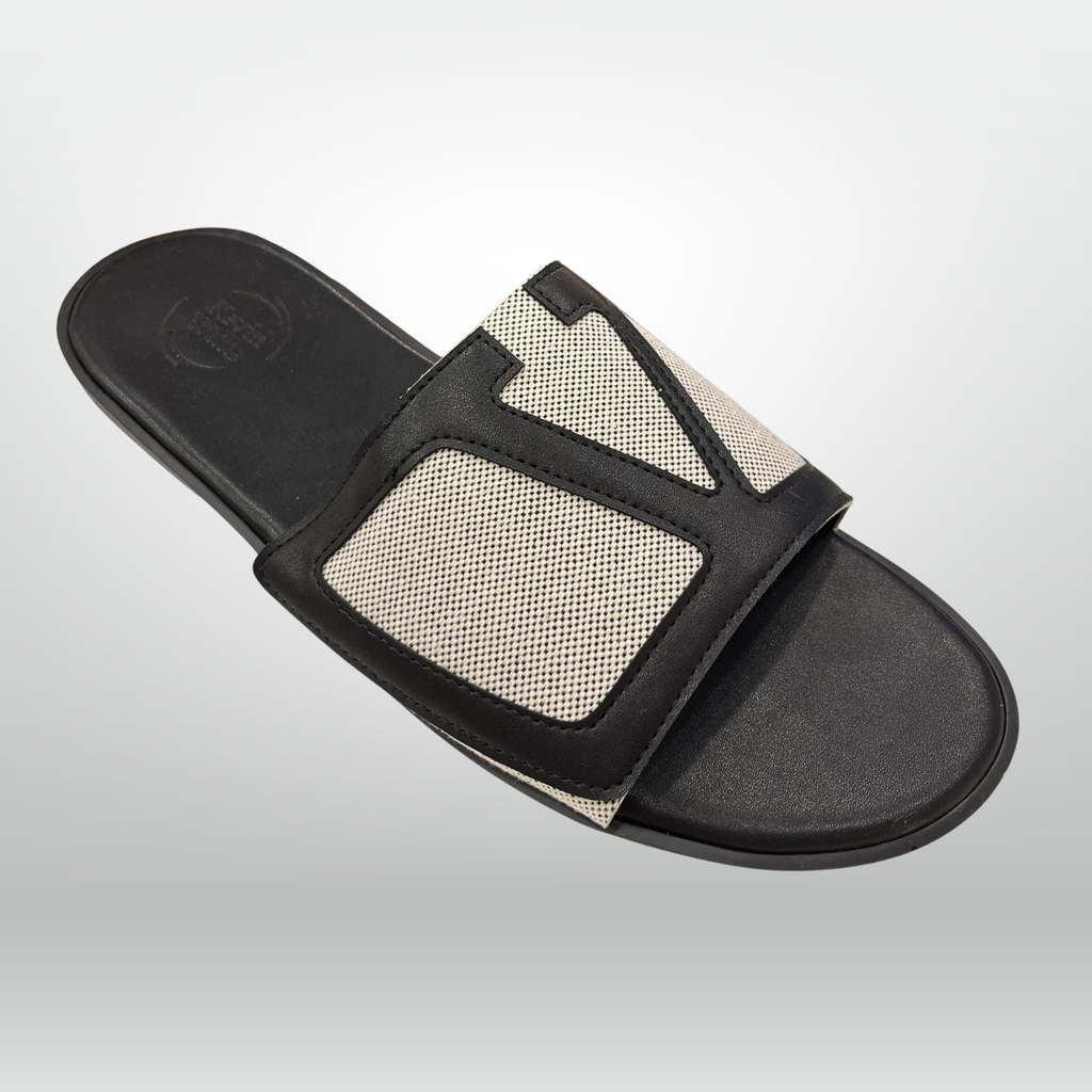 Woven Mesh Graphic V-Slides 