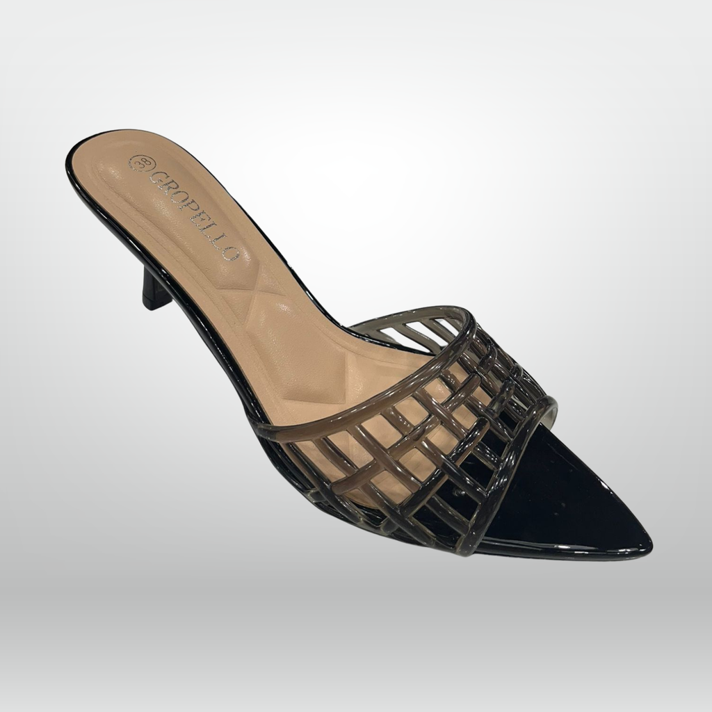 Crystal Woven Point Mule