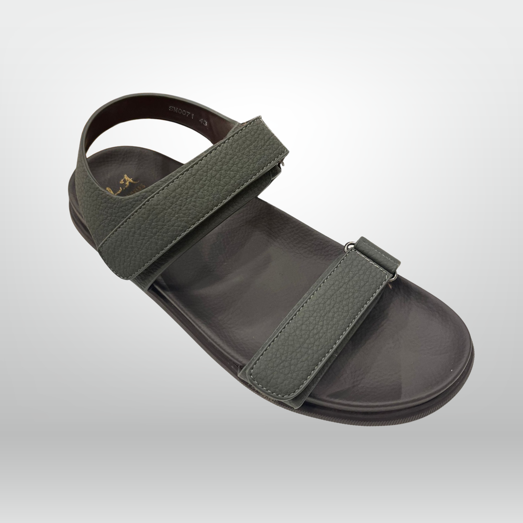 Pebble Leather Casual Sandal