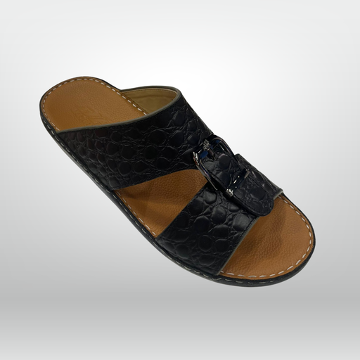 Croc-Pattern with Bucle Arabic Slides 