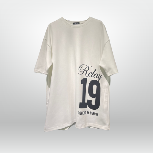 Relay Varsity Oversized Top-Shirts