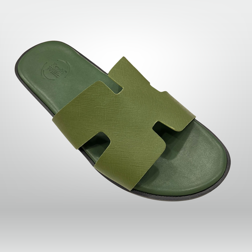 Sage Cross-Hatch Slides